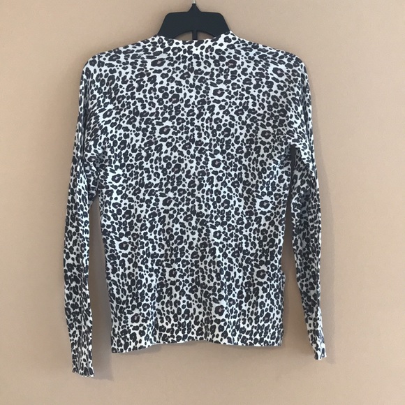 NWT Loft multi color leopard print sweater, XS - Picture 6 of 7